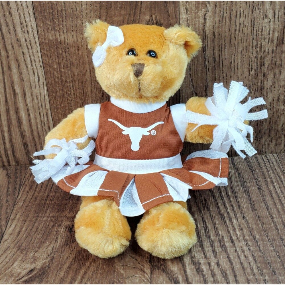 Texas Longhorns Pennington Bear Company Cheerleader Teddy Bear 9" Plush